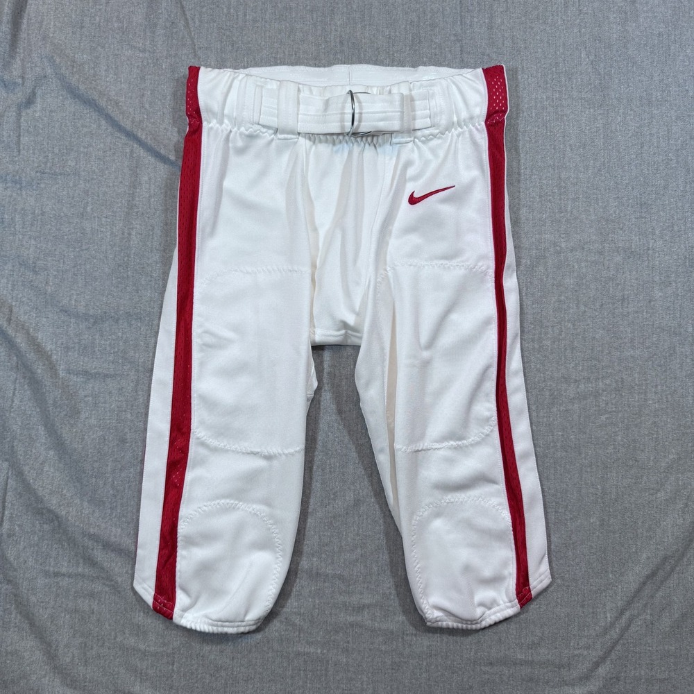Nike Football Pants‎ Mens Medium Padded Integrated Belt NCAA CI3771-109